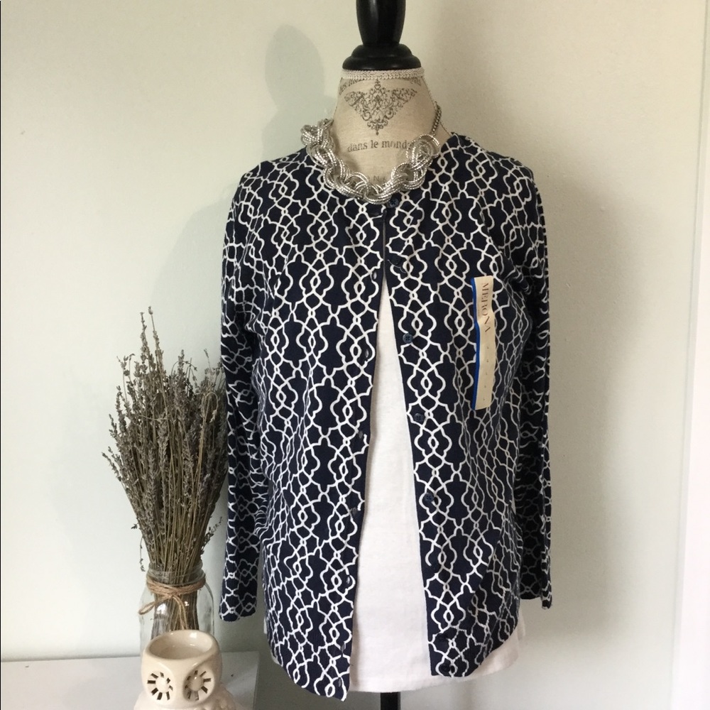 Merona Navy Cardigan